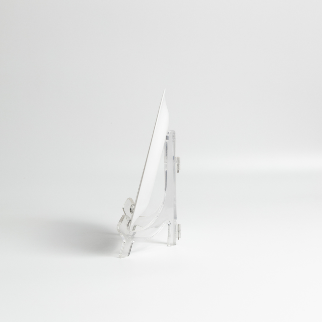 Plato Trinche De Vidrio Templado Opal Cuadrado