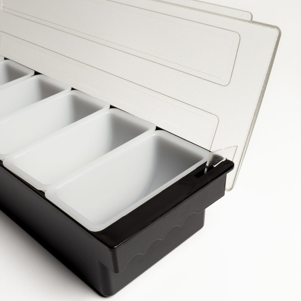 Caja Para Condimentos 6 Compartimentos